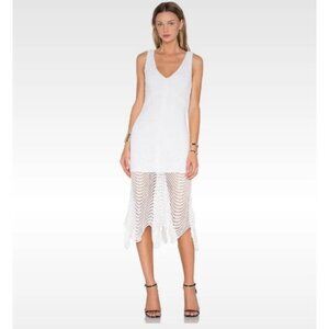 Elliatt Flare Lace Embroidered Midi Dress